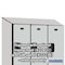 Salsbury Industries 2 Tier Designer Locker, 54"Wx76"Hx21"D, 6 Door, Gray 18-22361GRY - alternate 6